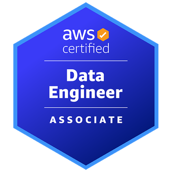 AWS Certified Data Engineer – Associate badge