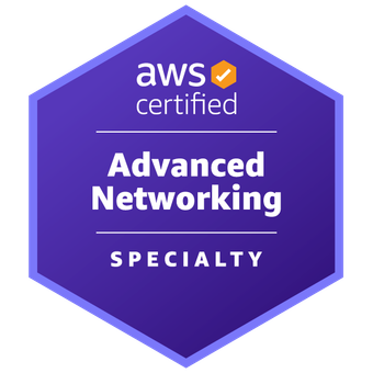 AWS Certified Advanced Networking – Specialty badge