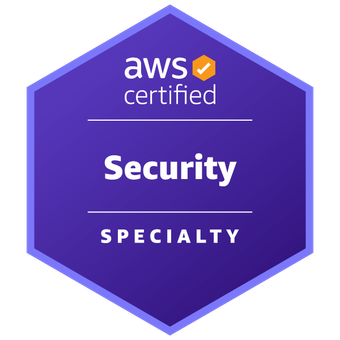 AWS Certified Security – Specialty badge