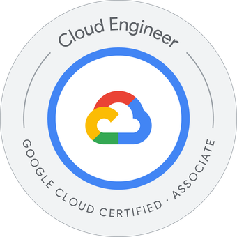 Google Cloud Certified: Associate Cloud Engineer badge