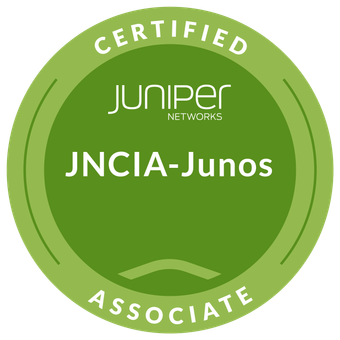 Juniper Networks Certified Associate – Junos (JNCIA-Junos) badge